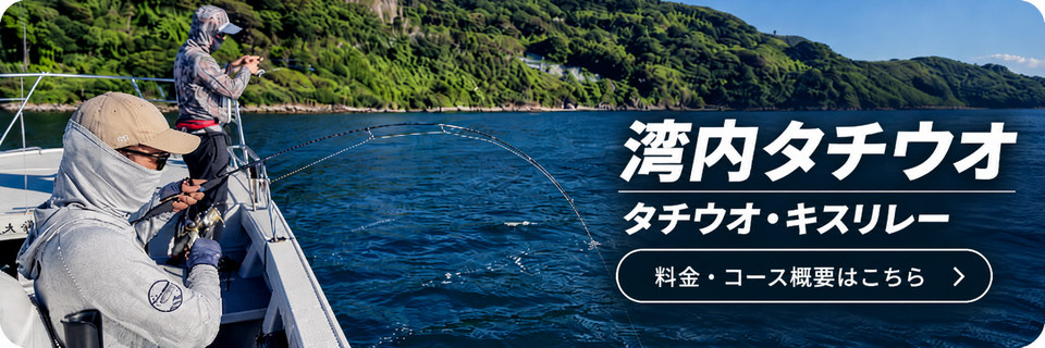 博多湾タチウオの料金・コース概要を見る